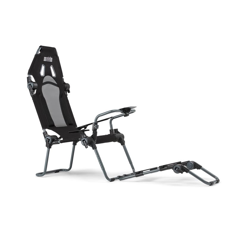 Next Level Racing F-GT Lite Formula and GT Foldable Simulator Cockpit -ajotuoli, musta