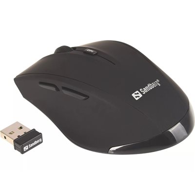 Sandberg Wireless Mouse Pro, musta