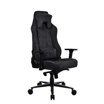 Arozzi Vernazza Gaming Chair Soft Fabric, kangasverhoiltu pelituoli, musta