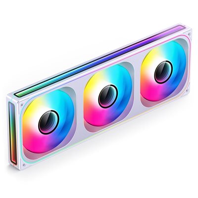 Jonsbo ZB-360W, 360mm PWM-laitetuuletin, valkoinen