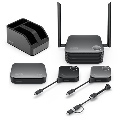 BenQ InstaShow VS25, langaton 4K UHD -esitysjärjestelmä, Wi-Fi 6, musta