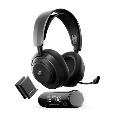 SteelSeries Arctis Nova Pro Omni, pelikuulokkeet mikrofonilla, musta