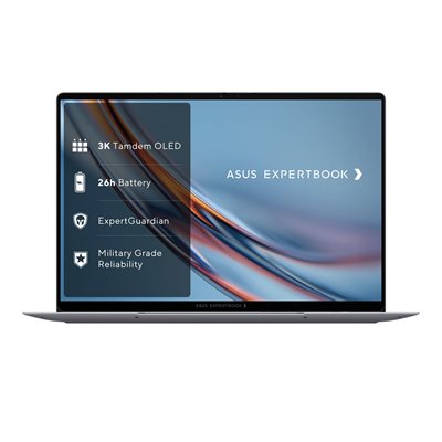 Asus 14" ExpertBook Ultra, kannettava tietokone, Morn Grey