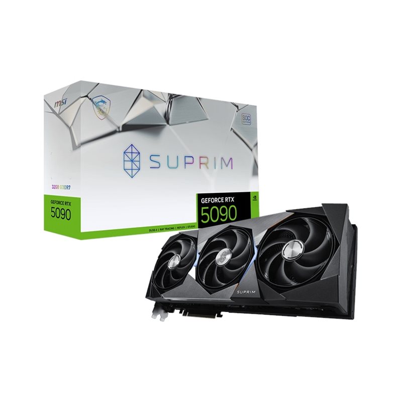 MSI (Outlet) GeForce RTX 5090 SUPRIM SOC -näytönohjain, 32GB GDDR7