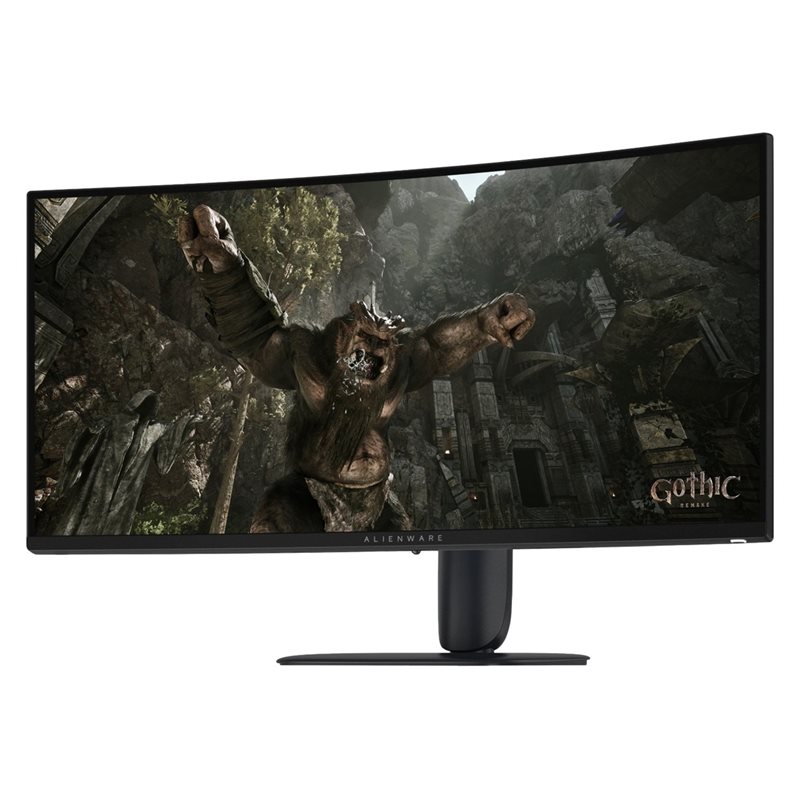 Dell 34" Alienware AW3426DWM, kaareva 240Hz UWQHD-pelimonitori, musta