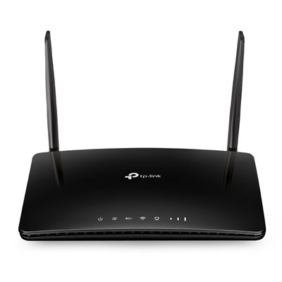 TP-Link Archer MR600, 4G+ LTE ja Dual Band AC1200 Wi‑Fi 5 -mobiilireititin, musta