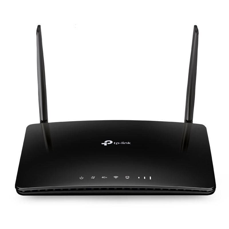 TP-Link Archer MR600, 4G+ LTE ja Dual Band AC1200 Wi‑Fi 5 -mobiilireititin, musta