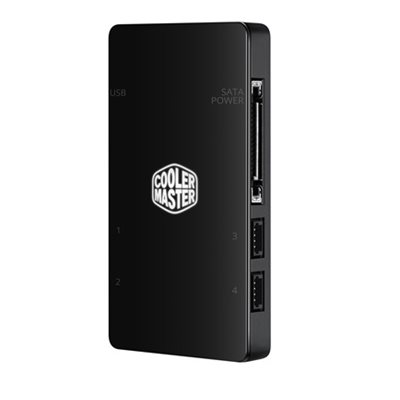 Cooler Master RGB LED Controller, magneettinen kiinnitys, musta