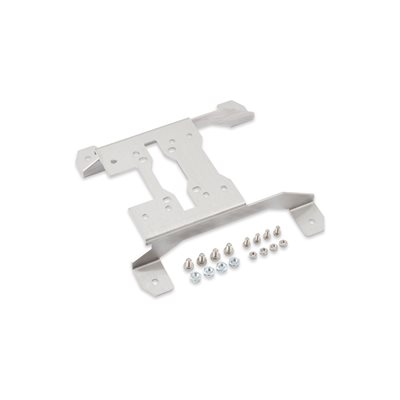 Aqua Computer D5 fan mount 140mm, kiinnitysrauta 140mm tuuletinpaikkaan, hopea