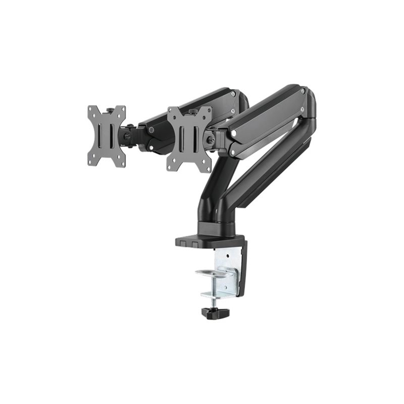 Deltaco (Outlet) OFFICE kaksiosainen premium-näyttövarsi, 17" - 32", musta