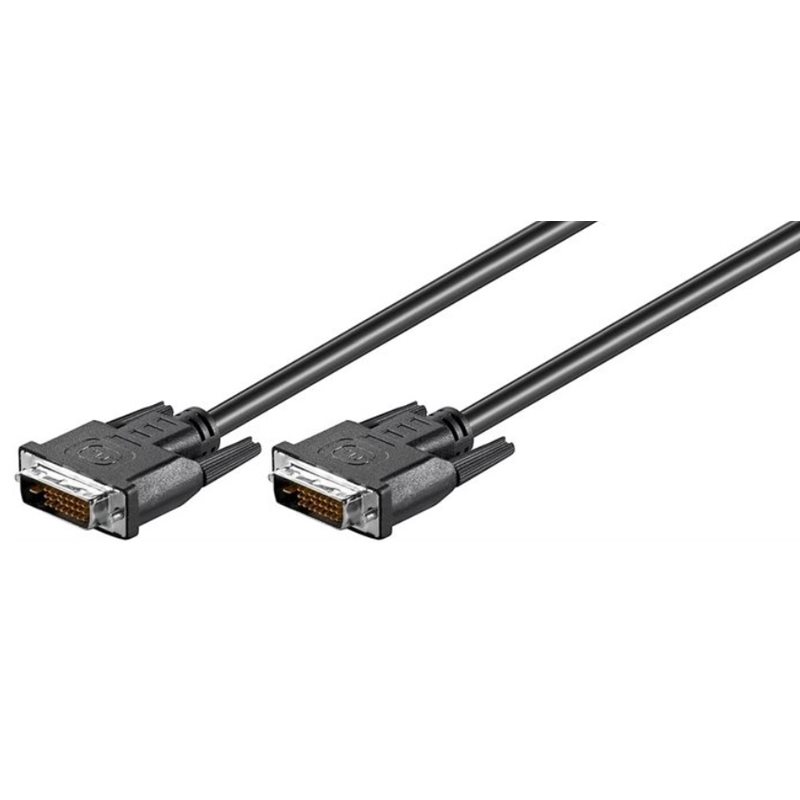 MicroConnect DVI-D -näyttökaapeli, Dual-Link, 15m, musta