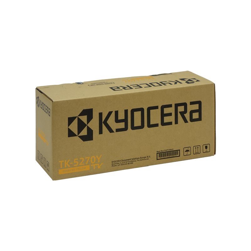 KYOCERA TK-5270Y, laserväriainekasetti, keltainen, jopa 6000 sivua