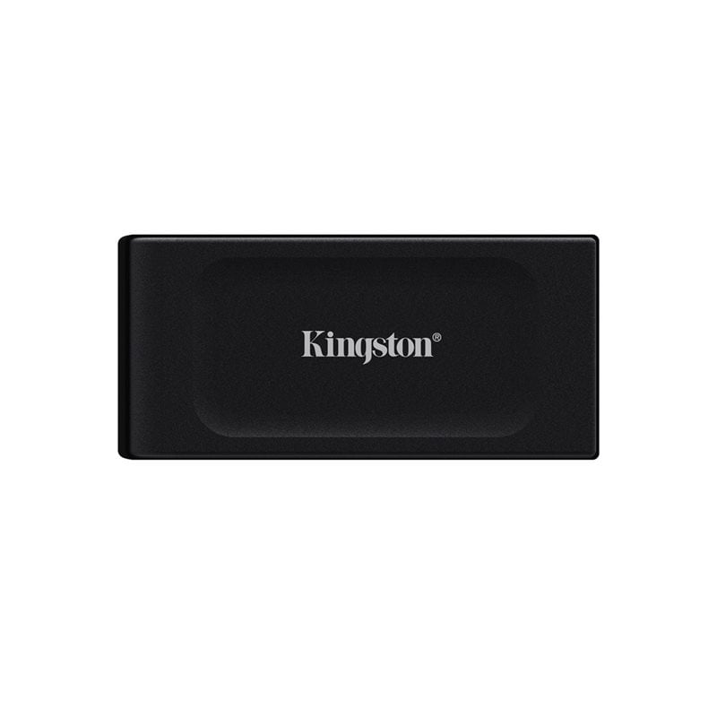 Kingston 2000GB XS1000, ulkoinen SSD-levy, USB 3.2 Gen 2x2, 1050/1000MB/s, musta
