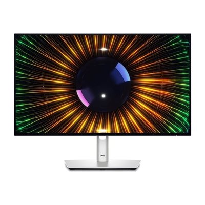 Dell 23,8" UltraSharp U2424H, 120Hz Full HD -monitori, hopea/musta