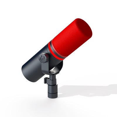 BEACN Mic Foam Windscreen - Red, mikrofonin tuulensuoja, punainen