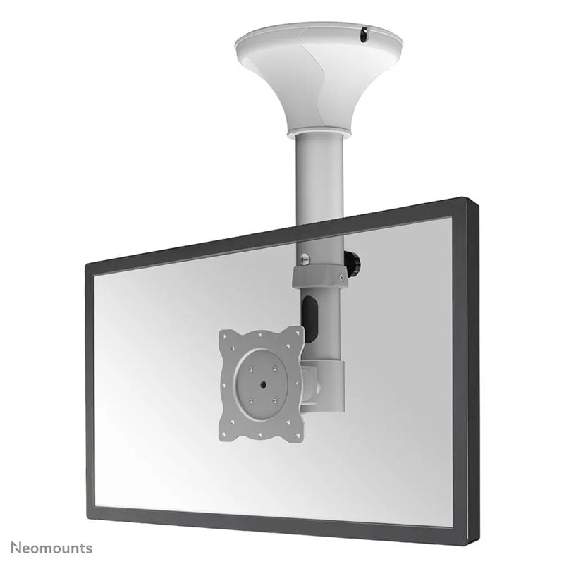 Neomounts by Newstar 10-30" Flat Screen Ceiling Mount, -kattoteline 30-47cm laskulla, hopea