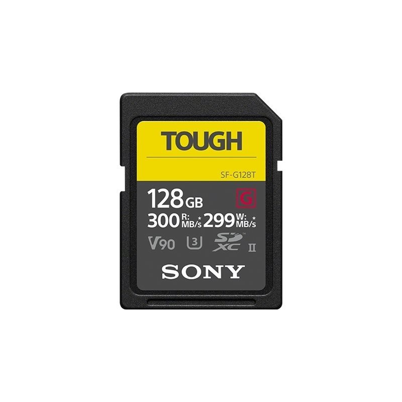 Sony 128GB Pro Tough G-series, SDXC -muistikortti, UHS-II V90 U3, 300/299 MB/s