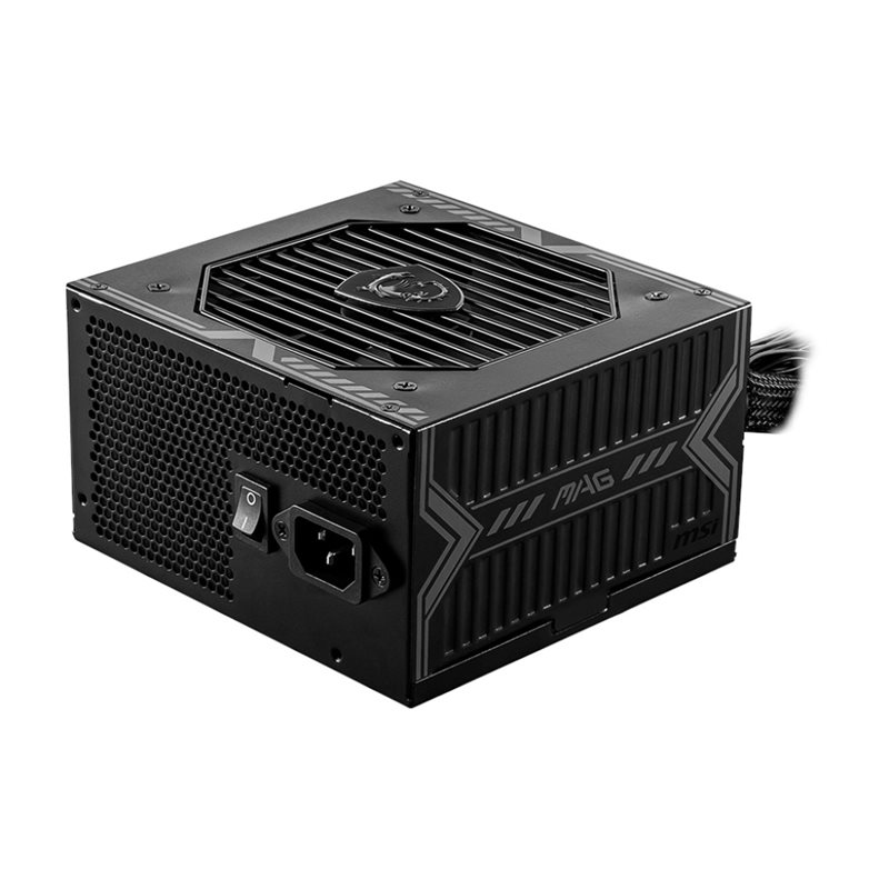 MSI (Outlet) 750W MAG A750BN PCIE5, ATX-virtalähde, 80 Plus Bronze, musta