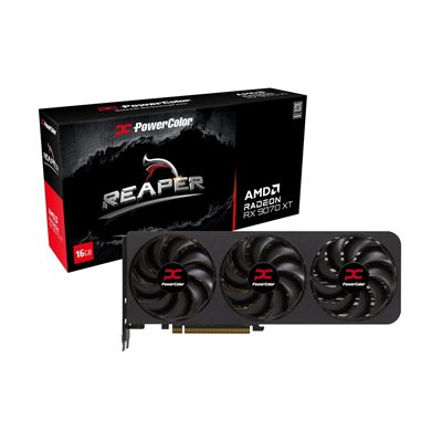 PowerColor (Outlet) Radeon RX 9070 XT Reaper -näytönohjain, 16GB GDDR6