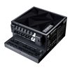 Lian Li 1200W EDGE Platinum V2, ATX-virtalähde, 80 Plus Platinum, + USB HUB, PCIe 5.1, ATX 3.1, musta