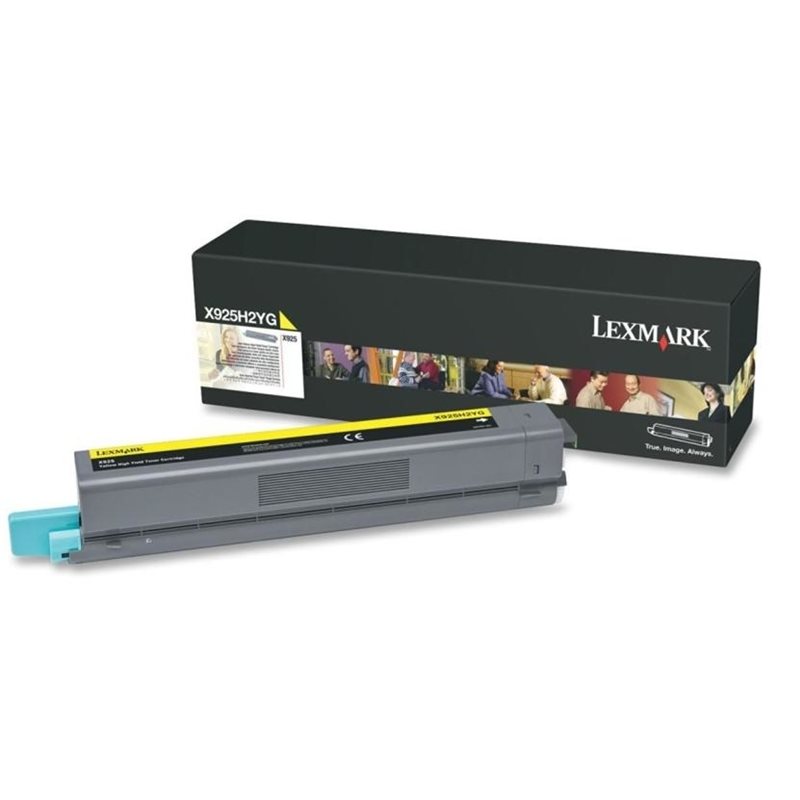 Lexmark X925, Laserväri, Keltainen