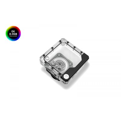 EK-Waterblocks EK-Quantum Kinetic FLT 120 D5 PWM D-RGB - Plexi, pumppu/säiliö -yhdistelmä