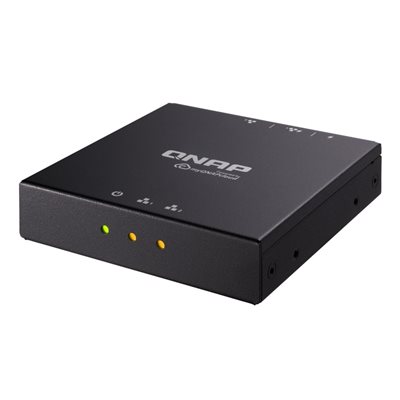 QNAP QuWakeUp: QWU-100, älykäs etä Wake-Up -avustaja, musta