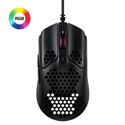 HyperX Pulsefire Haste -pelihiiri, 16 000 DPI, musta (Poistotuote! Norm. 49,90€)