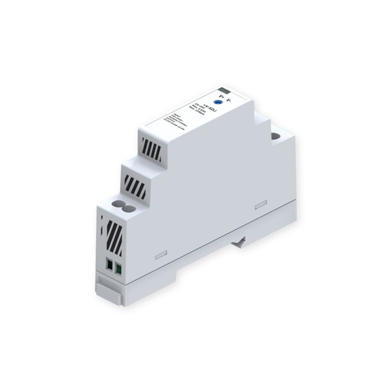 Teltonika 15W Din Rail Power Supply, valkoinen