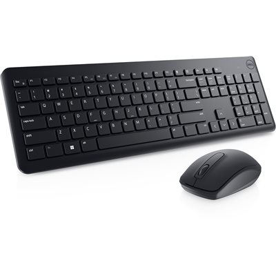 Dell KM3322W Wireless Desktop, langaton näppäimistö ja hiiri, musta