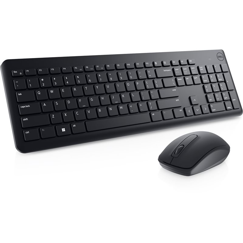 Dell KM3322W Wireless Desktop, langaton näppäimistö ja hiiri, musta