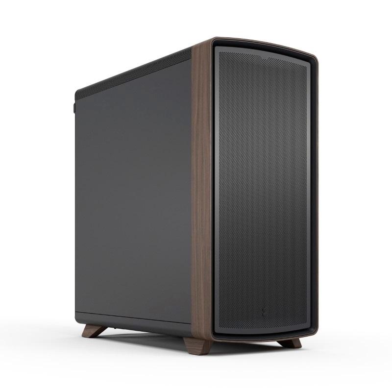 Fractal Design Summit - Black Solid, miditornikotelo, musta