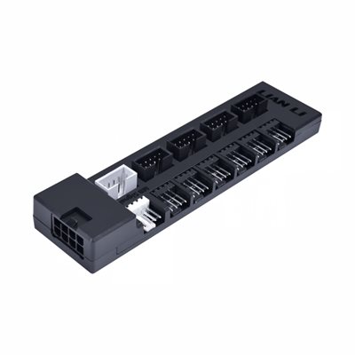 Lian Li EDGE hub V2, USB- & tuuletinhubi, musta