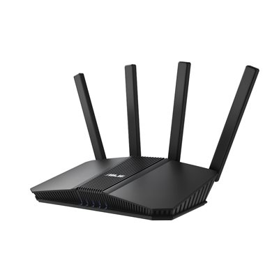 Asus RT-BE58U v2, Dual-band BE3600 Wi‑Fi 7 -reititin, musta