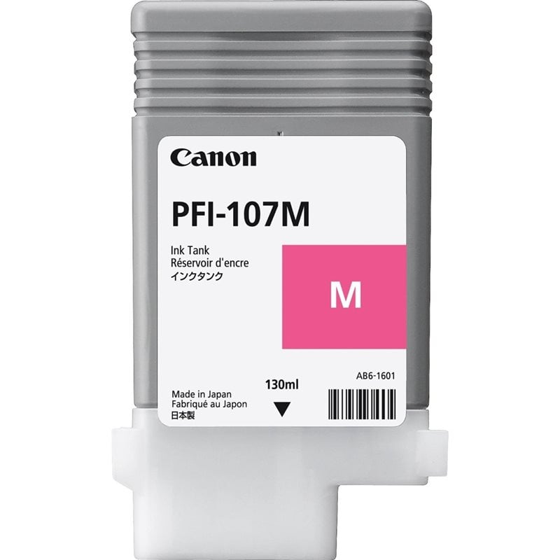 Canon PF-107 BK -mustesäiliö, magenta, 130ml