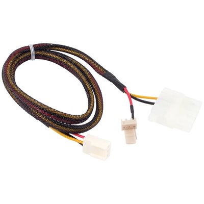 Aqua Computer Laing D5 / DDC -pumpun kytkentäkaapeli -> poweradjust 2/3 ja aquaero 5/6, musta