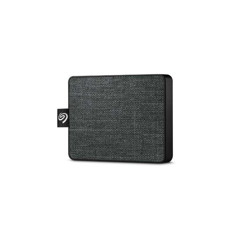 Seagate 500GB One Touch SSD, ulkoinen SSD-levy, USB 3.0, musta