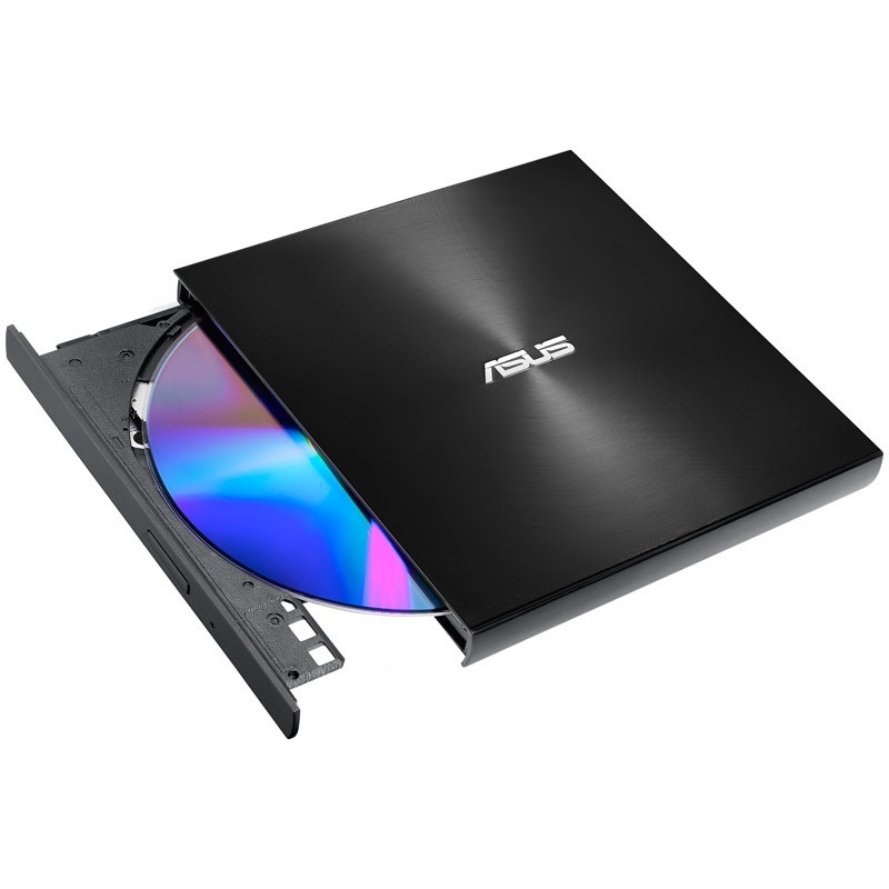 Asus ZenDrive U8M (SDRW-08U8M-U), ultraohut ulkoinen tallentava DVD-asema, USB-C, musta