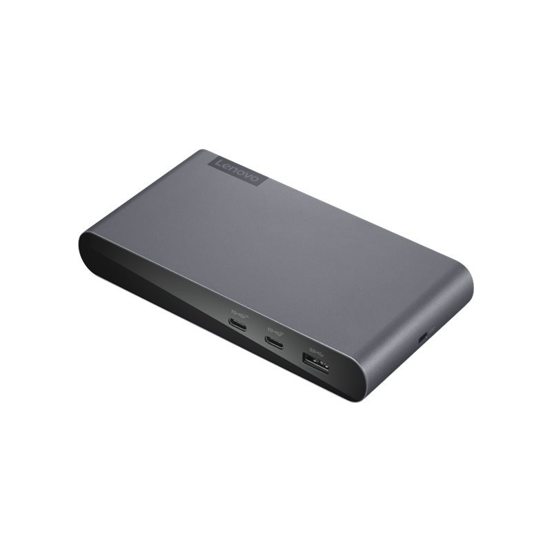 Lenovo USB-C Universal Business Dock -telakointiasema, myrskyn harmaa