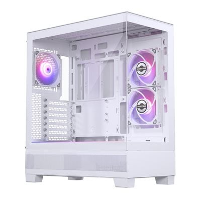 Phanteks XT View - White, ikkunallinen miditornikotelo, valkoinen
