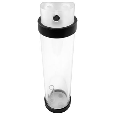 Singularity Computers Protium Reservoir 200mm - Acryl - Frosted, musta (Poistotuote! Norm.79,9€)