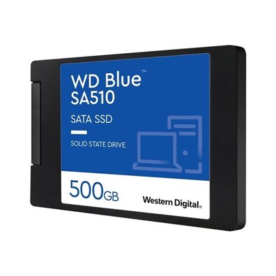 Western Digital 500GB WD Blue SA510 SATA SSD, 2.5"/7mm, 560/510 MB/s