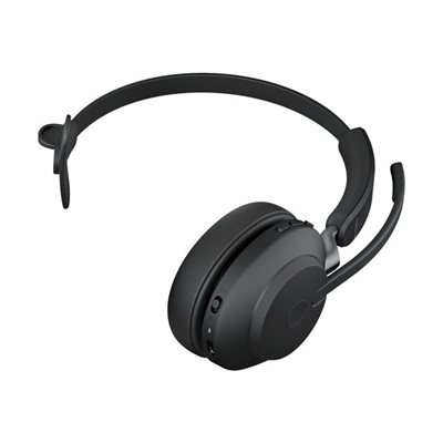 Jabra Evolve2 65 UC Mono, langaton sankakuuloke mikrofonilla, musta
