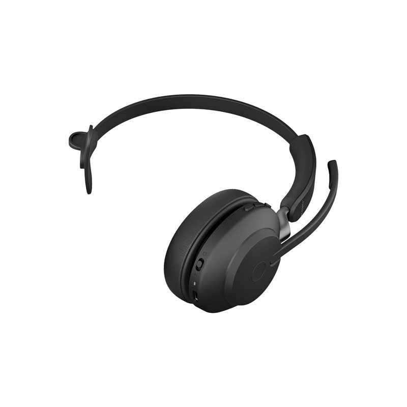 Jabra Evolve2 65 UC Mono, langaton sankakuuloke mikrofonilla, musta