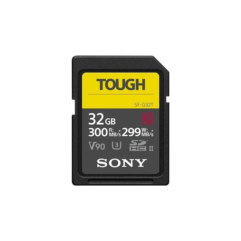 Sony 32GB Pro Tough G-series, SDHC -muistikortti, UHS-II V90 U3, 300/299 MB/s