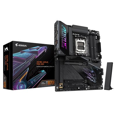 Gigabyte X870E AORUS PRO X3D, ATX-emolevy