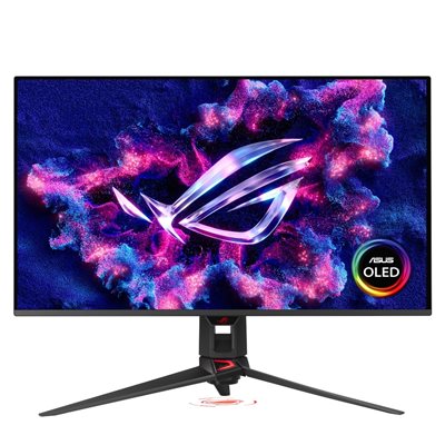 Asus 31,5" ROG Swift OLED PG32UCDM3, 240Hz 4K UHD -pelimonitori, musta