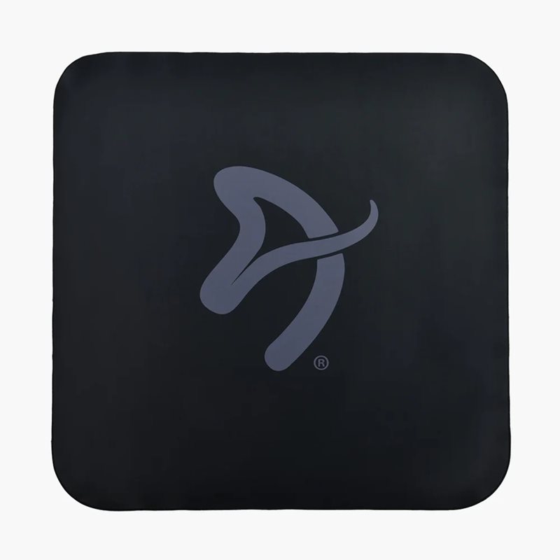 Arozzi ZONA Quattro Floor Pad -tuolimatto, musta / harmaa