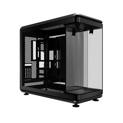 Cooler Master MasterFrame 360 Panorama, ikkunallinen showcase-kotelo, musta