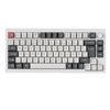 Keychron (Outlet) Q1 Ultra, 8K langaton mekaaninen näppäimistö, 75%, Keychron POM Red, valkoinen